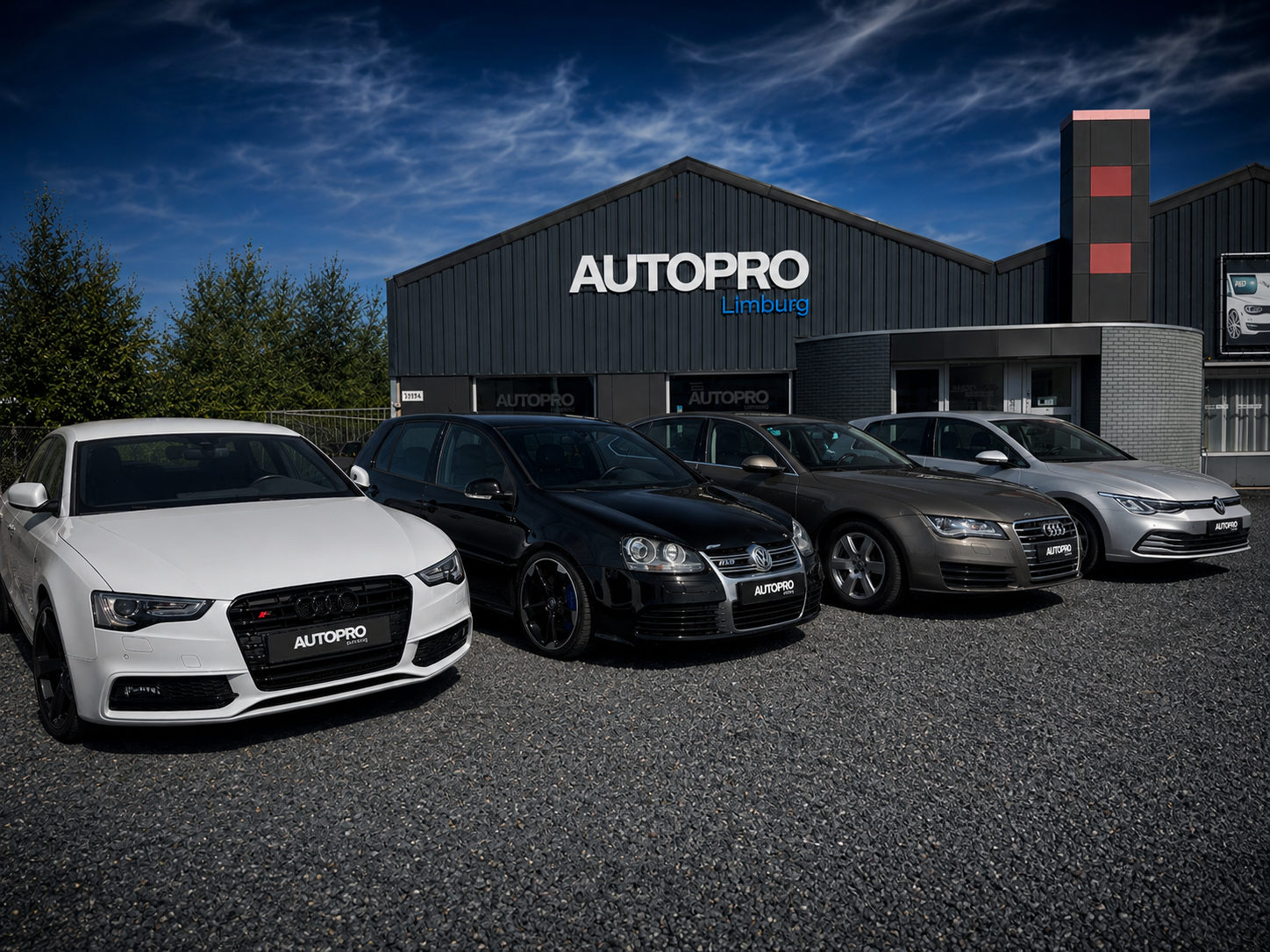 Autopro Limburg showroom